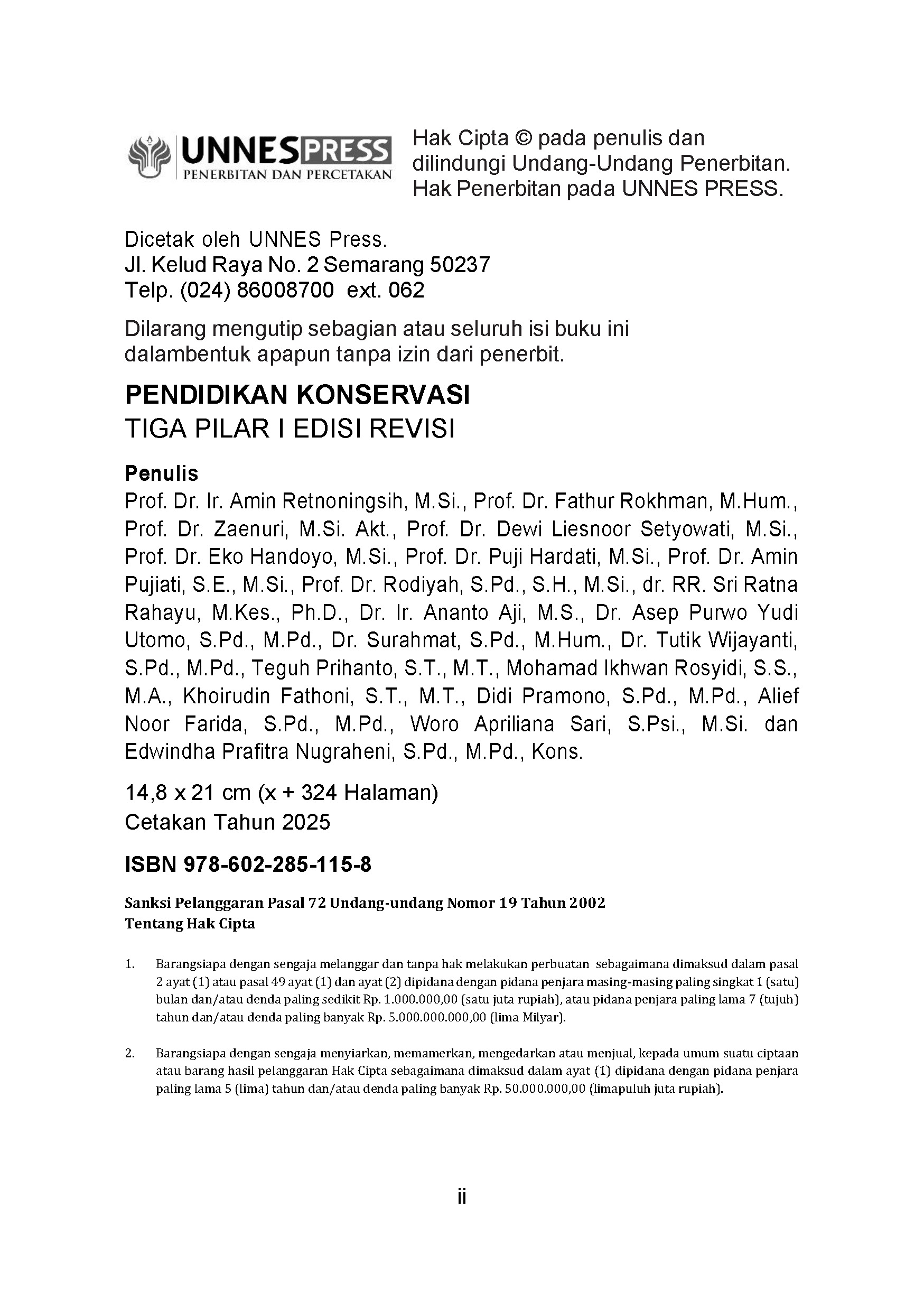 Buku Unnes Press