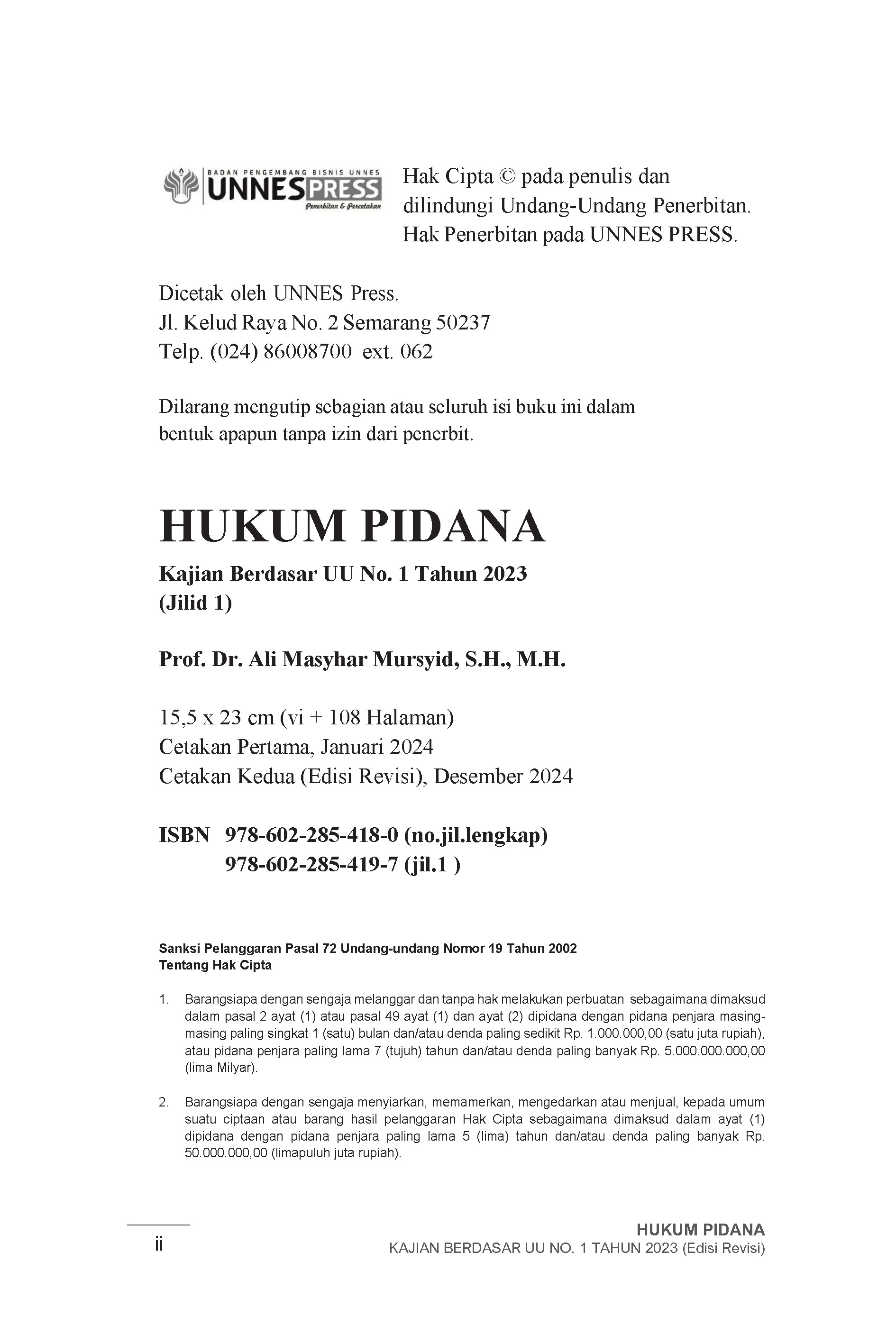 Buku Unnes Press